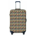 thumbnail image 1 of Fotbe Doodle Food Luggage Cover Protector,Suitcase Protector,Scratch and Dirt Resistant,Fits 18-32 Inch Luggage-Small, 1 of 9