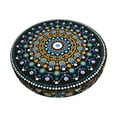 thumbnail image 1 of Fotbe Dot Mandala Stool Covers Round,Waterproof Round Bar Stool Covers Bar Chair Covers Washable Stool Cushion Slipcover for 12-14 Inch Chair-, 1 of 7
