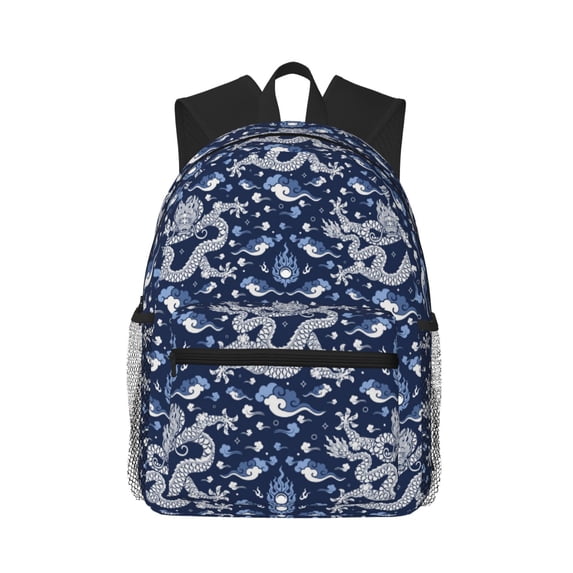 Fotbe Dragon Lightweight Casual Laptop Backpack for Men and Women, Daily use Waterproof backpack, Backpack for College