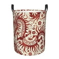thumbnail image 1 of Fotbe Dragons1 Laundry Basket with Handles, Waterproof Large Laundry Hamper, Wash Bag for Corner Dorm, Rolling Laundry Basket with Handles-Medium, 1 of 8