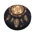 thumbnail image 1 of Fotbe Dreamcatcher With Mandala Spare Tire Cover Thickening Universal Fit for Jeep, Trailer, RV, SUV, Truck, Tough Tire Wheel Soft Cover-14 inch, 1 of 8