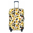 thumbnail image 1 of Fotbe Duck In Black Suit1 Luggage Cover Protector,Suitcase Protector,Scratch and Dirt Resistant,Fits 18-32 Inch Luggage-Large, 1 of 9