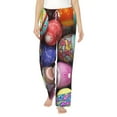 thumbnail image 1 of Fotbe Easter Eggs1 Women's Pajama Pants,Sleepwear Pants,Pj Bottoms Drawstring And Pockets-XX-Large, 1 of 9