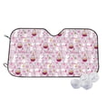 thumbnail image 1 of Fotbe Easter Rabbit Car Windshield Sunshade | Sun Visor Protector Front Window Shade, Keeps Out UV Rays, Keeps Your Vehicle Cool-Small, 1 of 7