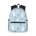 thumbnail image 1 of Fotbe Easter Rabbit Lightweight Casual Laptop Backpack for Men and Women, Daily use Waterproof backpack, Backpack for College, 1 of 7