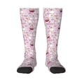thumbnail image 1 of Fotbe Easter Rabbit print Women's Men's Novelty Crew Socks Cotton Socks Knee High Socks for Walking,Running,Nurses,Pregnancy, 1 of 9