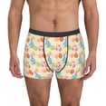 thumbnail image 1 of Fotbe Easter eggs Men’s Total Support Pouch Boxer Briefs, X-Temp Cooling, Moisture-Wicking Underwear, Regular, Long-leg and Trunk-Large, 1 of 5
