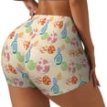 thumbnail image 1 of Fotbe Easter eggs Seamless Shorts, Womens Workout Shorts High Waist Stretch Booty Short for Gym/Yoga/Running/Biking-XX-Large-XX-Large, 1 of 8