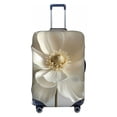 thumbnail image 1 of Fotbe Elegant Ivory Flower Luggage Cover Protector,Suitcase Protector,Scratch and Dirt Resistant,Fits 18-32 Inch Luggage-X-Large, 1 of 8