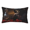 thumbnail image 1 of Fotbe Elegant Rose Skull Pillow Cases - Envelope Closure - Luxury, Extra Soft, Cooling Pillow Covers - Wrinkle, Fade, Stain Resistant-14"x20", 1 of 8