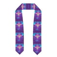 thumbnail image 1 of Fotbe Elephant in Tribal Style Printed Class of 2024 Graduation Stole, 1 of 7