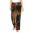 thumbnail image 1 of Fotbe Embroidery Chicken Rooster Women's Pajama Pants,Sleepwear Pants,Pj Bottoms Drawstring And Pockets-X-Large, 1 of 9