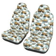thumbnail image 1 of Fotbe Excavator Pattern Automotive Seat Covers for Cars Trucks and SUVs – Car Seat Covers for Front Seats,Protective Seat Covers,Vehicle Seat Covers, Set of 2, 1 of 9