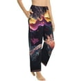 thumbnail image 1 of Fotbe Explosive Fluid Splash Art Women's Pajama Pants,Sleepwear Pants,Pj Bottoms Drawstring And Pockets-Small, 1 of 7