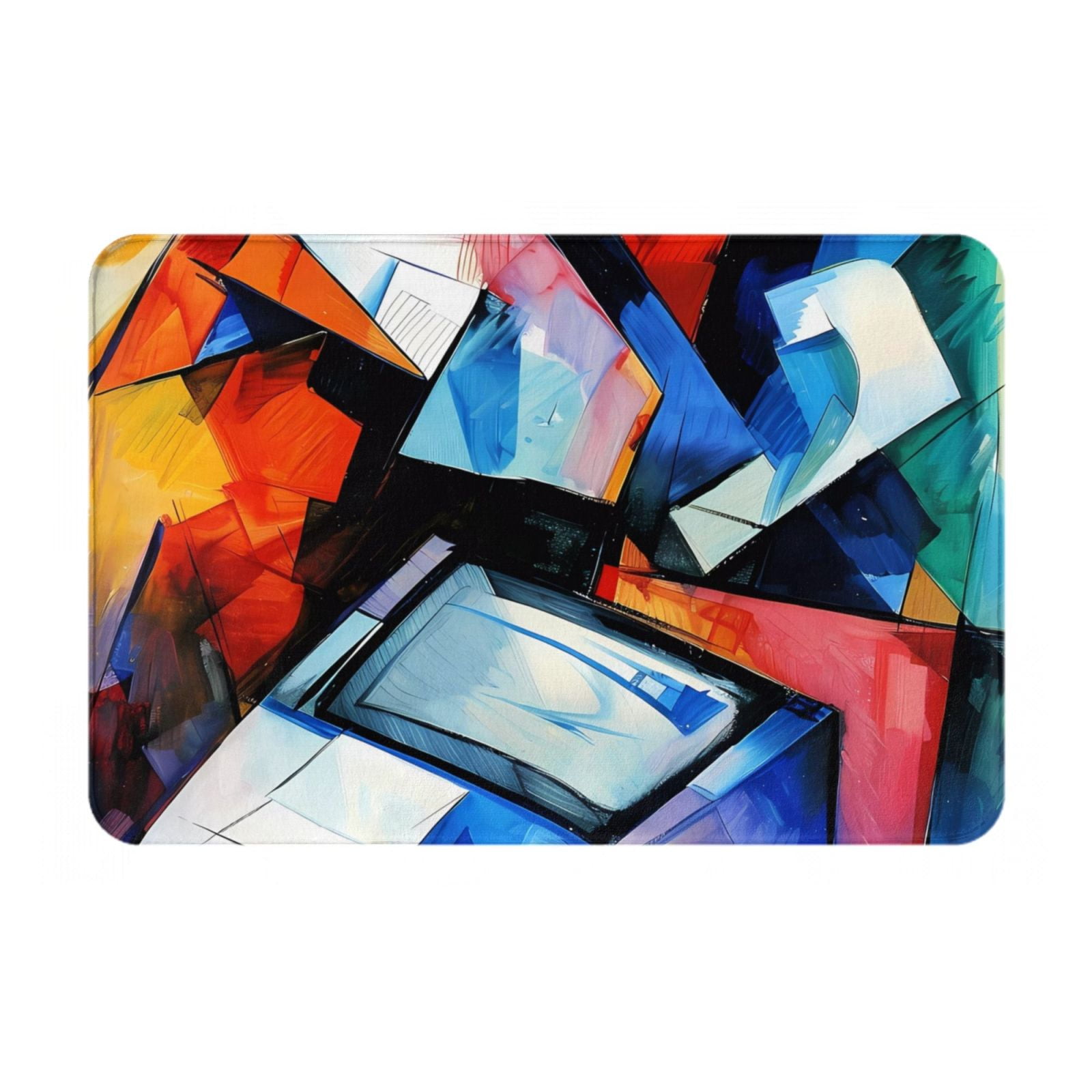 Fotbe Extra Durable Door Mat Dirt Trapping Outdoor Mats Non