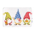 thumbnail image 1 of Fotbe Extra Durable Door Mat - Dirt Trapping Outdoor Welcome Mats - Non-Slip Outdoor Door Mats - Low Profile Front Door Mat - Indoor (16" x 24", Autumn Funny Gnomes ), 1 of 8