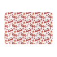 thumbnail image 1 of Fotbe Extra Durable Door Mat - Dirt Trapping Outdoor Welcome Mats - Non-Slip Outdoor Door Mats - Low Profile Front Door Mat - Indoor (16" x 24", Fire Truck ), 1 of 8