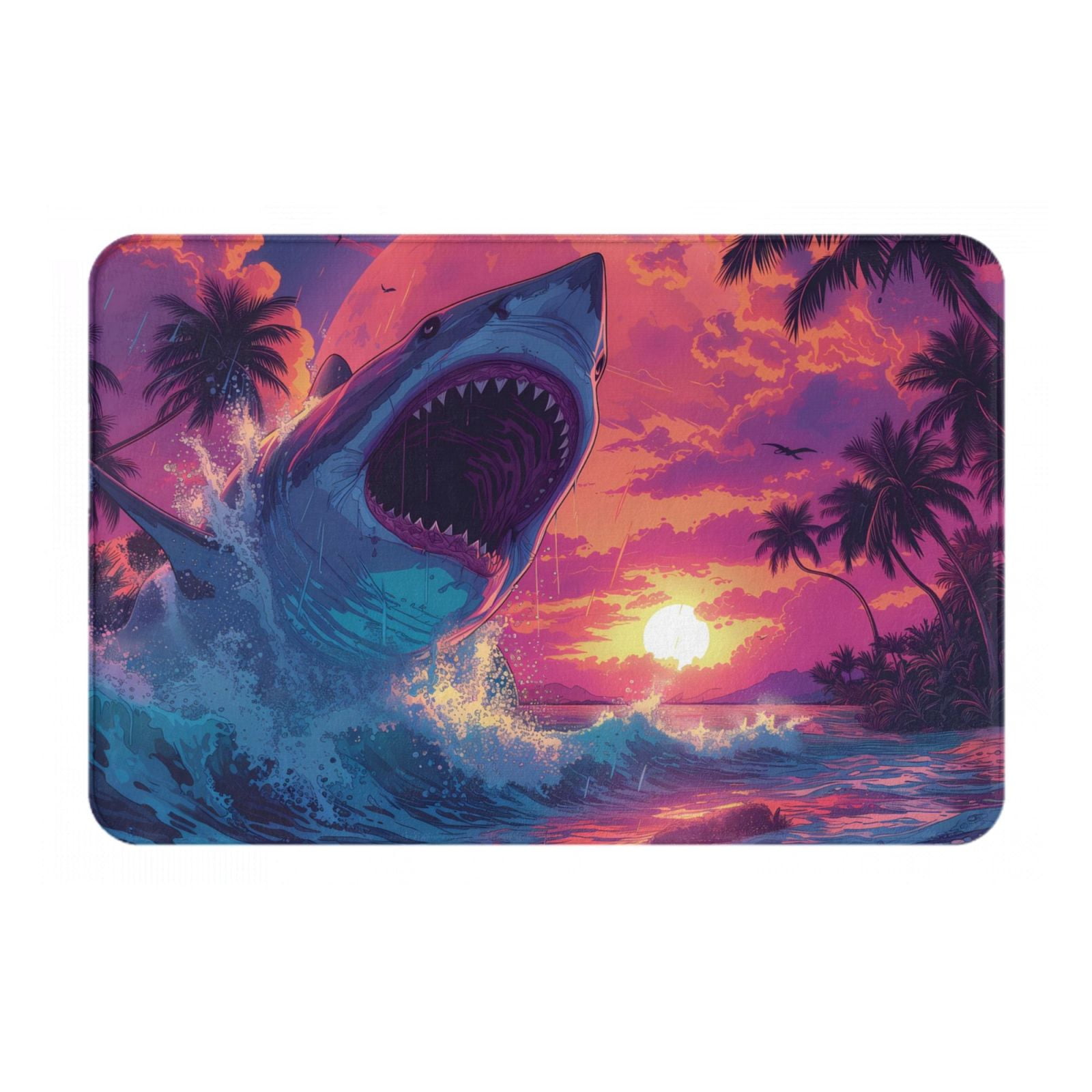 Fotbe Extra Durable Door Mat Dirt Trapping Outdoor Mats Non