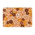 thumbnail image 1 of Fotbe Extra Durable Door Mat - Dirt Trapping Outdoor Welcome Mats - Non-Slip Outdoor Door Mats - Low Profile Front Door Mat - Indoor (16" x 24", Hippie Ditsy Floral ), 1 of 9
