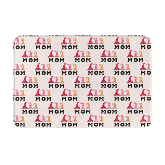 Fotbe Extra Durable Door Mat - Dirt Trapping Outdoor Welcome Mats - Non-Slip Outdoor Door Mats - Low Profile Front Door Mat - Indoor (16" x 24", Mothers Day )