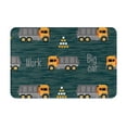 thumbnail image 1 of Fotbe Extra Durable Door Mat - Dirt Trapping Outdoor Welcome Mats - Non-Slip Outdoor Door Mats - Low Profile Front Door Mat - Indoor (16" x 24", Big Machine ), 1 of 9