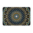 thumbnail image 1 of Fotbe Extra Durable Door Mat - Dirt Trapping Outdoor Welcome Mats - Non-Slip Outdoor Door Mats - Low Profile Front Door Mat - Indoor (16" x 24", Dot Mandala ), 1 of 9