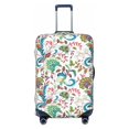 thumbnail image 1 of Fotbe Fairy Flower Luggage Cover Protector,Suitcase Protector,Scratch and Dirt Resistant,Fits 18-32 Inch Luggage-Medium, 1 of 9