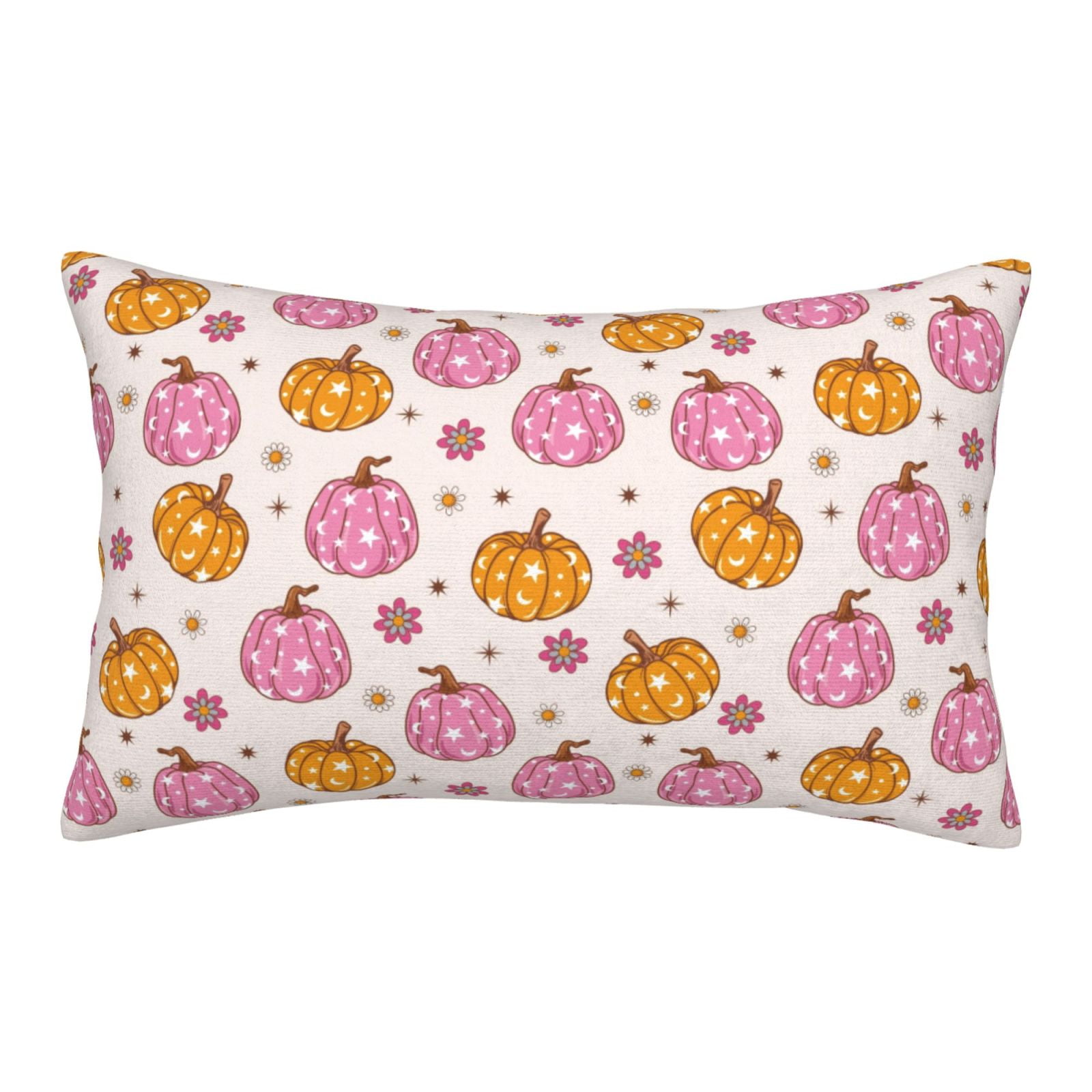 Fotbe Fall 70s Groovy Hippie 1 Pillow Cases Envelope Closure Luxury