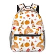 thumbnail image 1 of Fotbe Fall Gnomes Harvest Pattern Casual Backpack for School, Travel, and Outdoor Activities - Durable, Lightweight, and Comfortable, 1 of 5