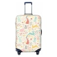 thumbnail image 1 of Fotbe Fall Rabbit Luggage Cover Protector,Suitcase Protector,Scratch and Dirt Resistant,Fits 18-32 Inch Luggage-X-Large, 1 of 8