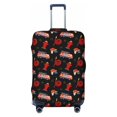 thumbnail image 1 of Fotbe Fire Fighting Luggage Cover Protector,Suitcase Protector,Scratch and Dirt Resistant,Fits 18-32 Inch Luggage-Small, 1 of 9