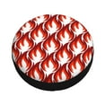 thumbnail image 1 of Fotbe Fire Symbols Spare Tire Cover Thickening Universal Fit for Jeep, Trailer, RV, SUV, Truck, Tough Tire Wheel Soft Cover-17 inch, 1 of 9