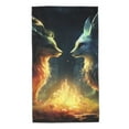 thumbnail image 1 of Fotbe Firefly Forest Fox Pattern Premium Towels , (27.5x16in) Lightweight and Highly Absorbent Quick Drying Microfiber Towel, Perfect for Daily Use, 1 of 6