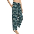 thumbnail image 1 of Fotbe Fish Style Women's Pajama Pants,Sleepwear Pants,Pj Bottoms Drawstring And Pockets-Medium, 1 of 7