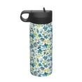 thumbnail image 1 of Fotbe Floral In Blue Pattern 18oz Sports Insulated Kettle Stainless Steel Sports Insulated Kettle For Running Hiking Cycling Climbing Man'S Woman'S Water Bottle, 1 of 8