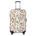 thumbnail image 1 of Fotbe Floral Luggage Cover Protector,Suitcase Protector,Scratch and Dirt Resistant,Fits 18-32 Inch Luggage-Small, 1 of 8