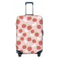 thumbnail image 1 of Fotbe Floral Strawberr Luggage Cover Protector,Suitcase Protector,Scratch and Dirt Resistant,Fits 18-32 Inch Luggage-Medium, 1 of 9
