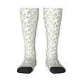 thumbnail image 1 of Fotbe Floral print Women's Men's Novelty Crew Socks Cotton Socks Knee High Socks for Walking,Running,Nurses,Pregnancy, 1 of 8