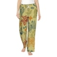 thumbnail image 1 of Fotbe Floral with Butterflies Women's Pajama Pants,Sleepwear Pants,Pj Bottoms Drawstring And Pockets-XX-Large, 1 of 9