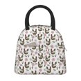 thumbnail image 1 of Fotbe Flowe Rooster Pattern Lunch Bag, Insulated Lunch Box, Small Leakproof Cooler Food Lunch Containers Reusable High Capacity Lunch Tote Bags for Work, Travel, Outdoor, 1 of 6
