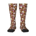thumbnail image 1 of Fotbe Flower Bunny print Women's Men's Novelty Crew Socks Cotton Socks Knee High Socks for Walking,Running,Nurses,Pregnancy, 1 of 8