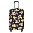 thumbnail image 1 of Fotbe Flower Fox Luggage Cover Protector,Suitcase Protector,Scratch and Dirt Resistant,Fits 18-32 Inch Luggage-Large, 1 of 9