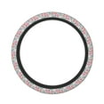 thumbnail image 1 of Fotbe Flower Leaves Steering Wheel Cover Universal 15 in Car Accessories for Men Women,Steering Wheel Protector Comfortable Protective Case for SUV Sedan Decor, 1 of 8