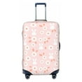 thumbnail image 1 of Fotbe Flower Rabbit Luggage Cover Protector,Suitcase Protector,Scratch and Dirt Resistant,Fits 18-32 Inch Luggage-Large, 1 of 9