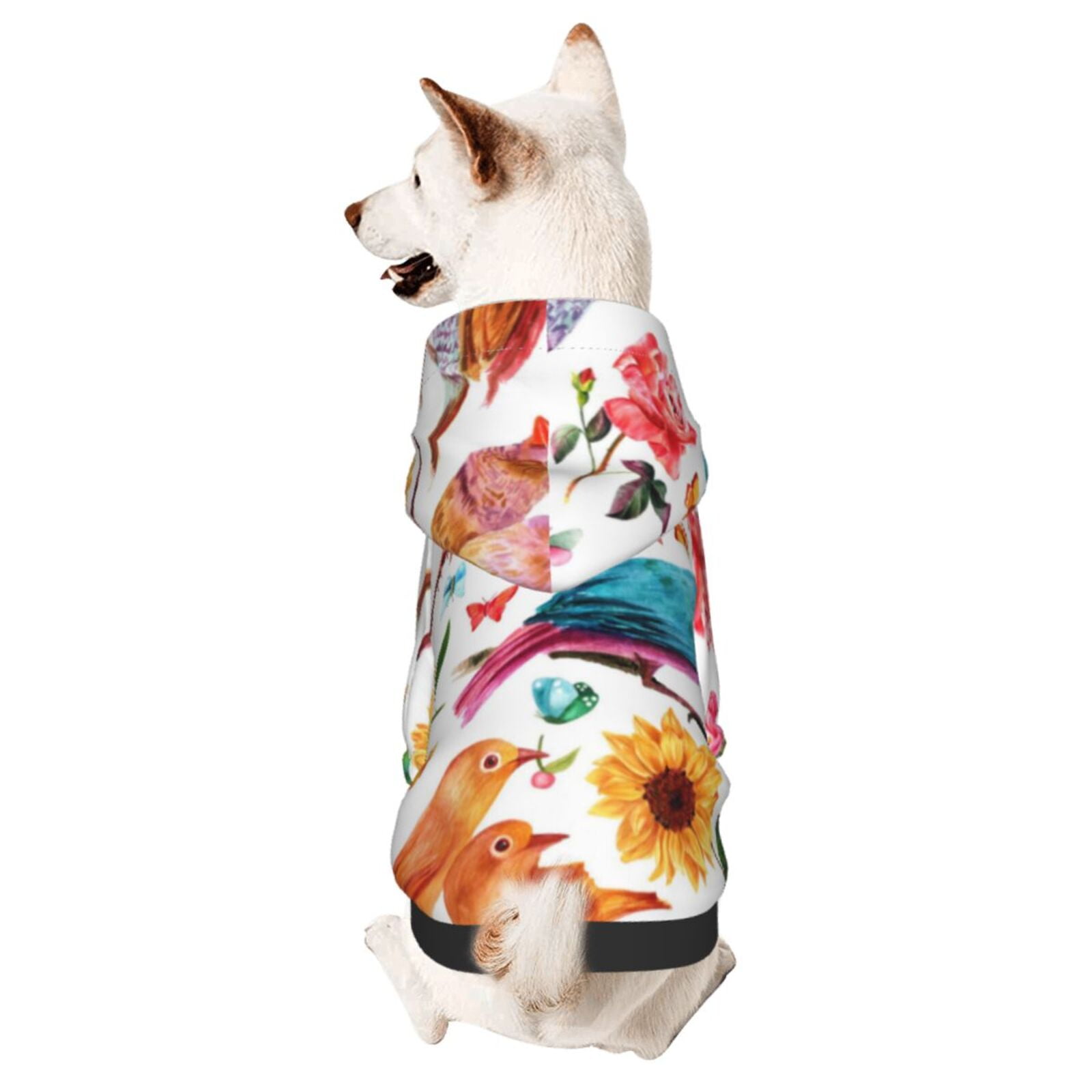 PET SWEATSHIRT FLOWERMARDI_NAVY IVORY