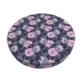 thumbnail image 1 of Fotbe Flowers Stool Covers Round,Waterproof Round Bar Stool Covers Bar Chair Covers Washable Stool Cushion Slipcover for 12-14 Inch Chair-12 inch, 1 of 7