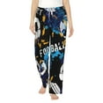 thumbnail image 1 of Fotbe Football Women's Pajama Pants,Sleepwear Pants,Pj Bottoms Drawstring And Pockets-Small, 1 of 9