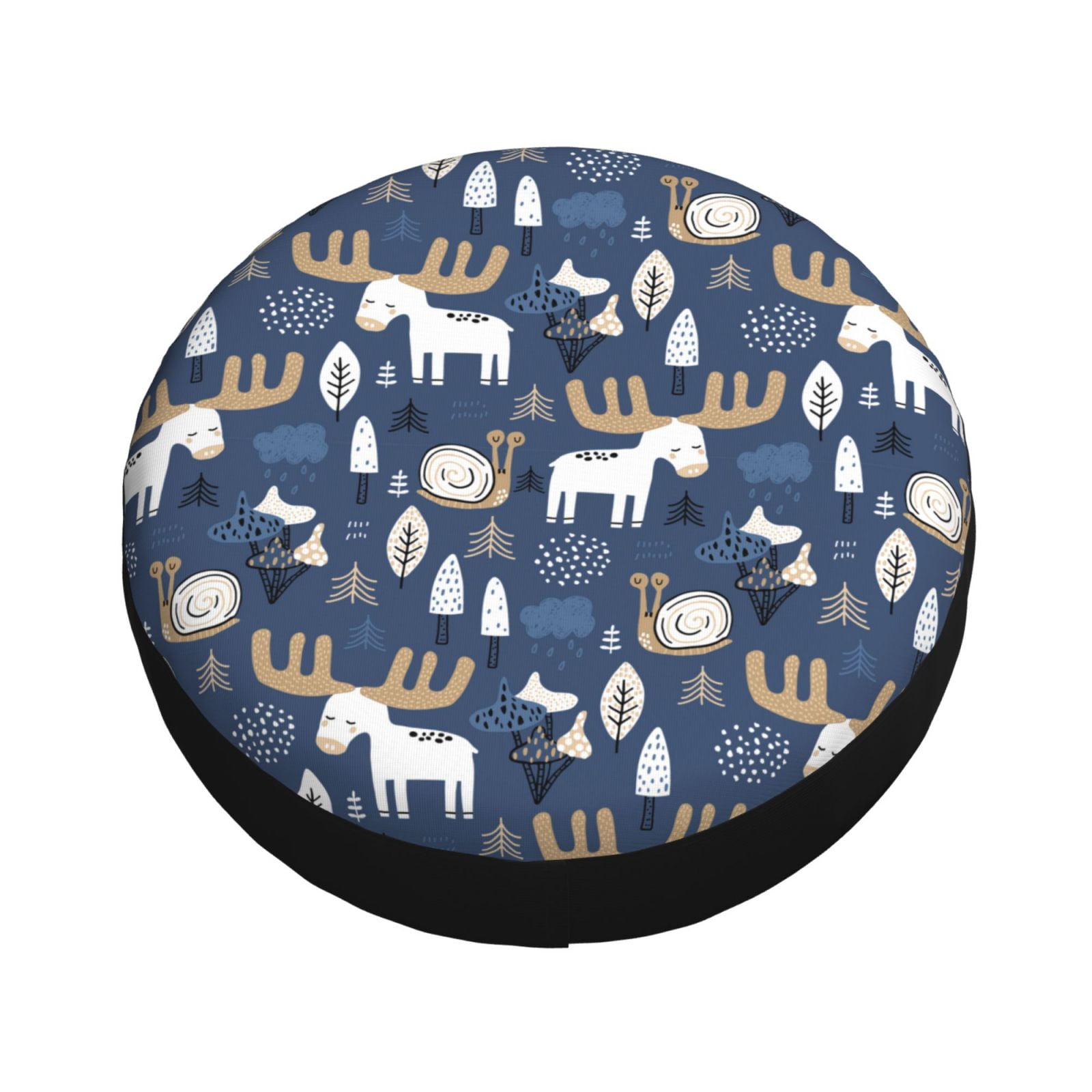 Fotbe Forest Elk Spare Tire Cover Thickening Universal Fit for Jeep
