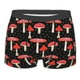 thumbnail image 1 of Fotbe Forest Mushrooms Men’s Total Support Pouch Boxer Briefs, X-Temp Cooling, Moisture-Wicking Underwear, Regular, Long-leg and Trunk-, 1 of 9