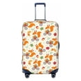thumbnail image 1 of Fotbe Forest Squirrel Luggage Cover Protector,Suitcase Protector,Scratch and Dirt Resistant,Fits 18-32 Inch Luggage-Medium, 1 of 8